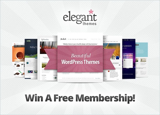 ELEGANT THEMES GIVEAWAY: 2 Developer Account of 89$ Each